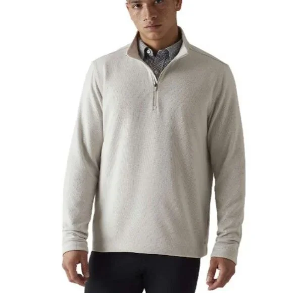 Rhône Commuter 1/4 Zip Size XL Men’s Knit Sweater NWT $128 Soft Stretch - Picture 10 of 10